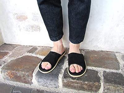 Amazon.co.jp: Island Slippers PTS705BHR Suede Sandals Shower